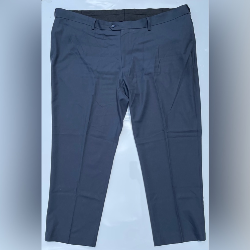 Gold Series Perfect Fit Dress Pants, Navy, Size 50/30